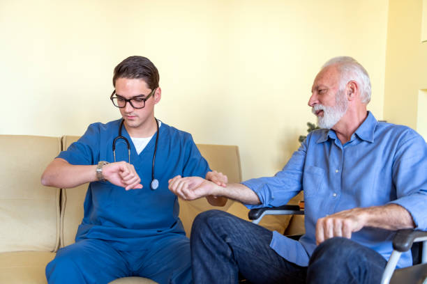 Caregiver sharing a laugh with a senior client